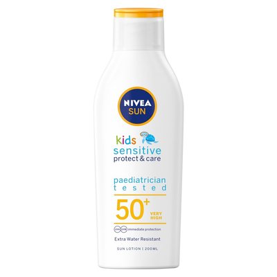 Nivea Kids Protect & Sensitive Spf50 200ml
