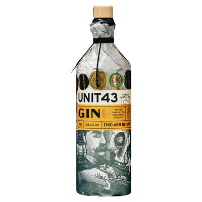 Unit 43 Classic Dry Gin 750ml