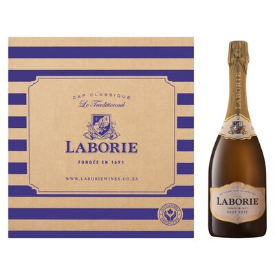 Laborie Cap Classique Rose 750ml x 6