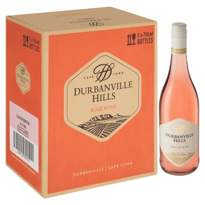 Durbanville Hills Merlot Dry Rose 750ml x 6