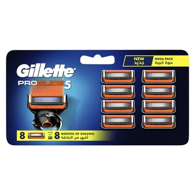 Gillette Fusion Proglide Cartridges 8s