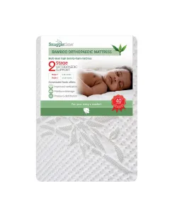 The Snuggletime Bamboo Orthopaedic Mattress Offers A Two Stage Turnable Solution For Babies Up To 36