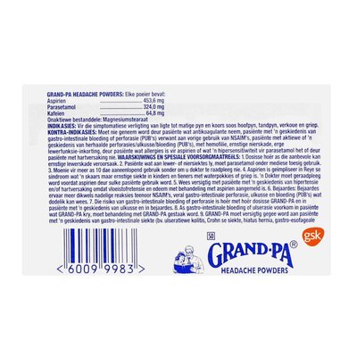 Grand-pa Headache Powders