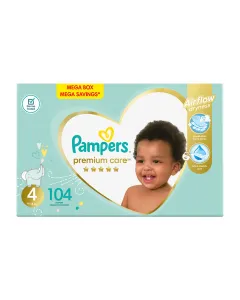 Pampers Premium Care Mega Box Size 4 104
