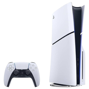 Sony PlayStation 5 Slim Glacier White Disc Console 1TB