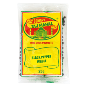 Osman's Taj Mahal Whole Black Pepper 25g