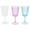 Textured Wine Goblet 220ml (Colour May Vary)