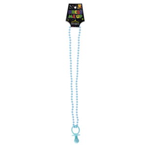 Party Xpress Baby Shower Blue Necklace with Dummy