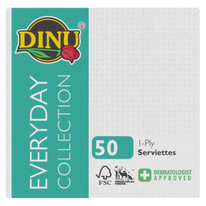 Dinu Everyday Collection Serviettes 50 Pack