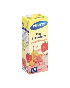 Purity Pear And Strawberry Juice 200ml