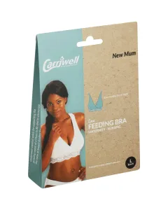 Carriwell Lace Feeding Bra Black Large