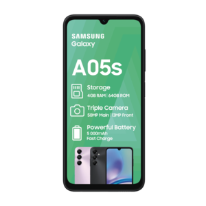 SAMSUNG A05S Black Mobile Handset