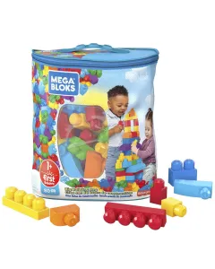 Fisher-price Mega Bloks First Builders Building Blocks 80 Piece 1year+ - Pink