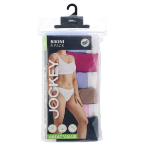 Jockey Ladies Small Bikini 6 Pack