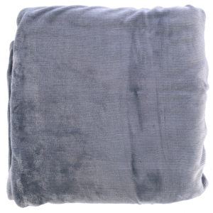 Essentials Flannel Reversible Sherpa Blanket 200 x 200cm (Colour May Vary)
