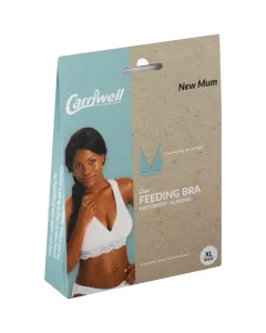 Carriwell Lace Feeding Bra White Xlarge