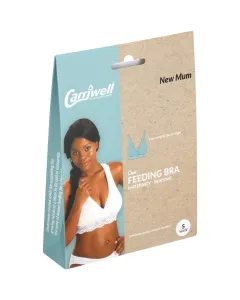 Carriwell Lace Feeding Bra White Small