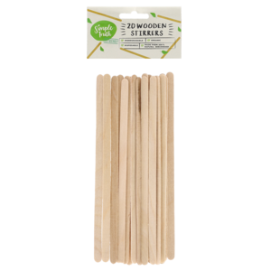 Simple Truth Wooden Stirrers 20 Pack