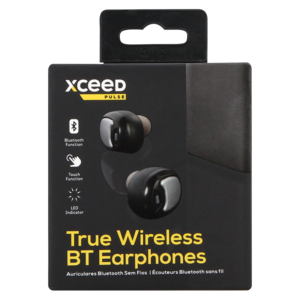 Xceed Black True Wireless Bluetooth Earphones