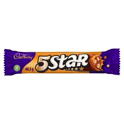 Cadbury 5 Star Chocolate Bar 48g