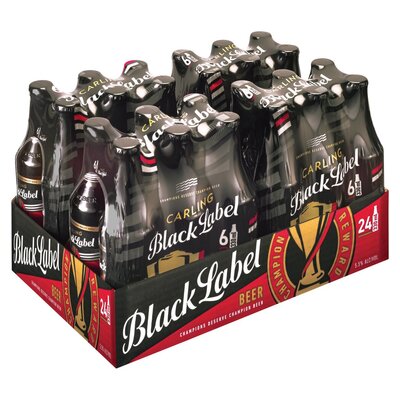 Carling Black Label Local Beer 24 x 330ml