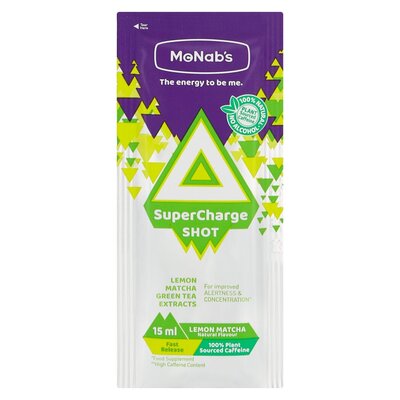 Mcnab's Supercharge Lemon Energy Shot15ml