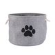 Manna Pet Toy Storage Bin in Grey
