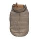Pup Crew Brown Puffy Pull-On Jacket Large