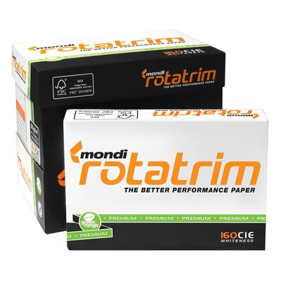 Rotatrim A4 White Paper 500 Sheets x 5