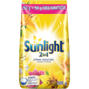 Sunlight 2-In-1 Spring Sensation Hand Washing Powder 250g + 50g Free