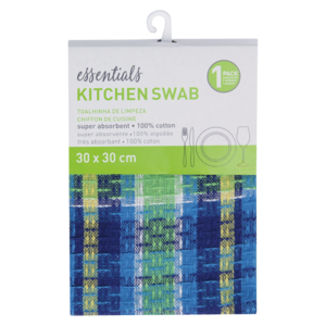 Essentials Kitchen Swab (Design May Vary)