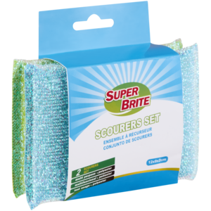 Super Brite Gentle Scourer Set 2 Pack