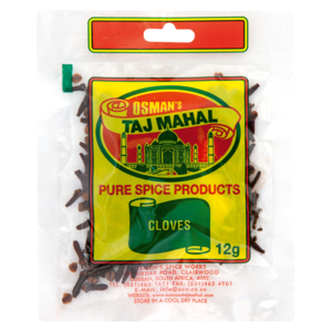 Osman's Taj Mahal Whole Cloves 12g