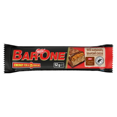 Nestle Bar One Milk Chocolate Bars 52g