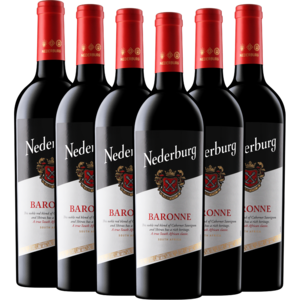 Nederburg Baronne Red Wine Bottles 6 x 750ml