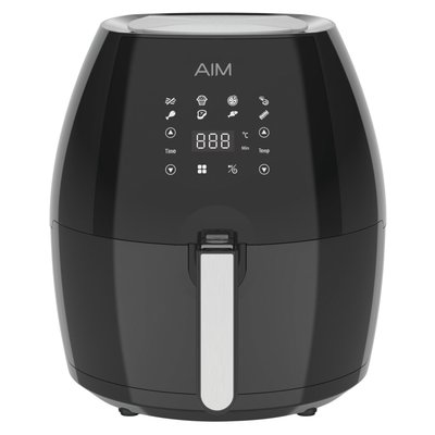 Aim 5.5L Black Digital Air Fryer