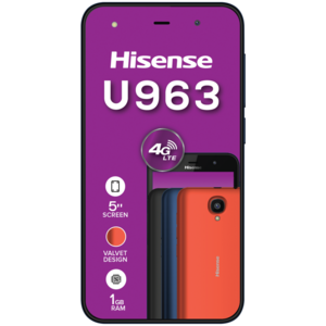 Hisense U963 Blue Dual Sim Smartphone 5" Cellphone 8GB