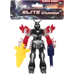 Elite Warrior Super Robot 11cm (Type May Vary)