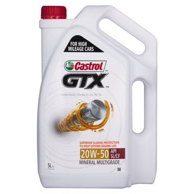 Castrol Gtx Motor Oil 5l