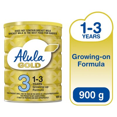 Alula Gold Stage 3 Progress Toddler 1-3 Years Formula 900g