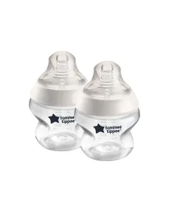 Tommee Tippee Bottle 150ml Easy Vent 2pk