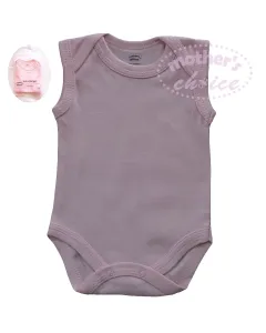 Every Mothers Choice 100% Cotton Sleeve Long Bodyvest Pink 3-6 Months